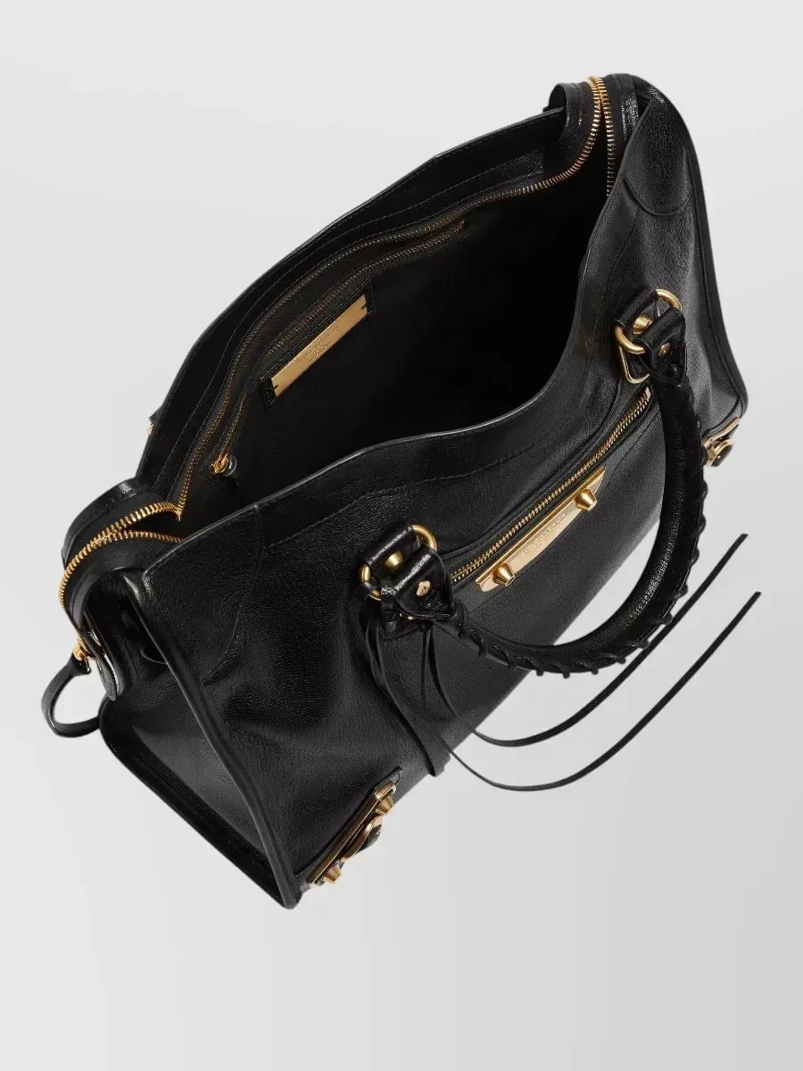 Balenciaga Le City Medium em preto, foto 4