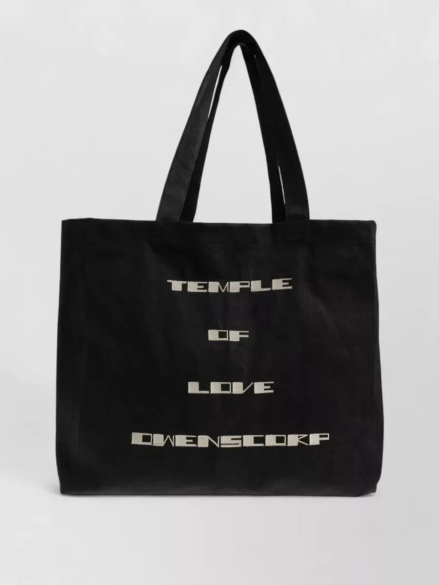 Cabas Rick Owens Shopper Pod noir, photo 3