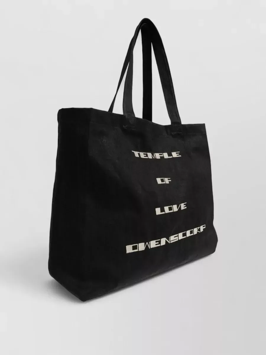 Cabas Rick Owens Shopper Pod noir, photo 4