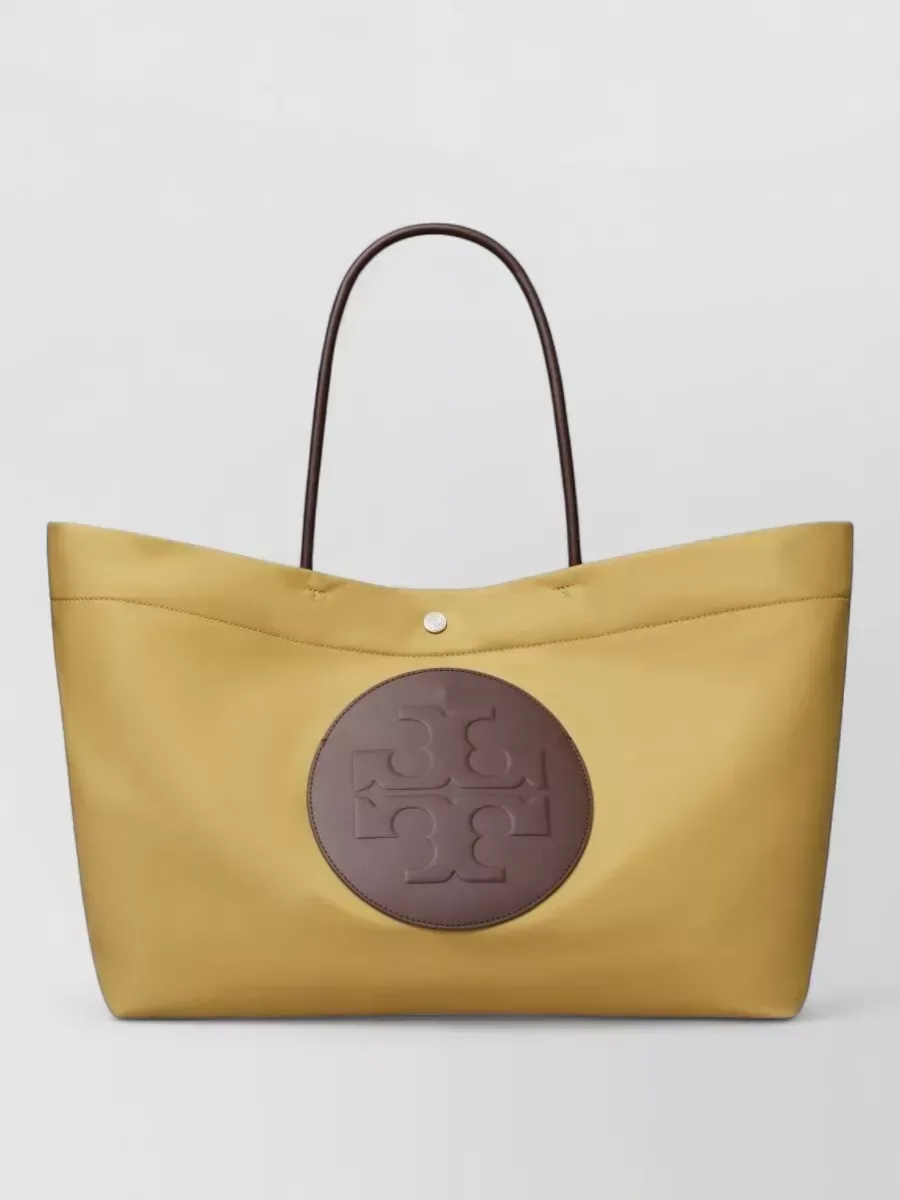 Grand cabas Tory Burch Ella Large jaune, photo 1
