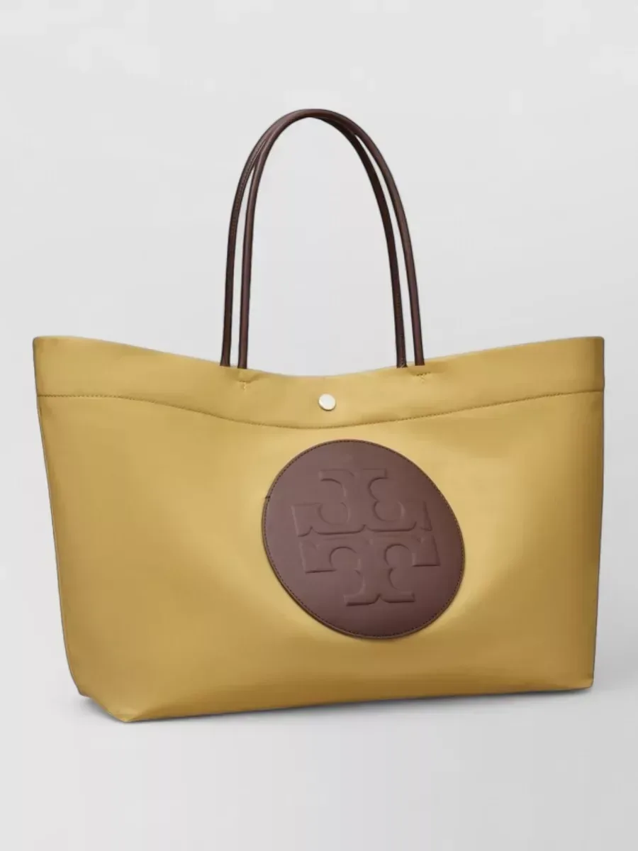 Grand cabas Tory Burch Ella Large jaune, photo 4