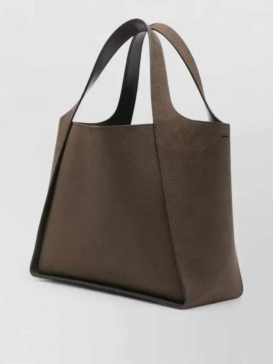 Stella McCartney Stella Logo Tote in Brown, photo 3