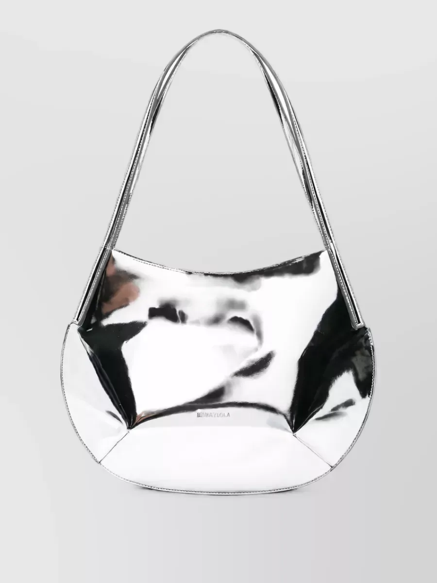Jil Sander Calf Leather Tote in Silver, photo 1