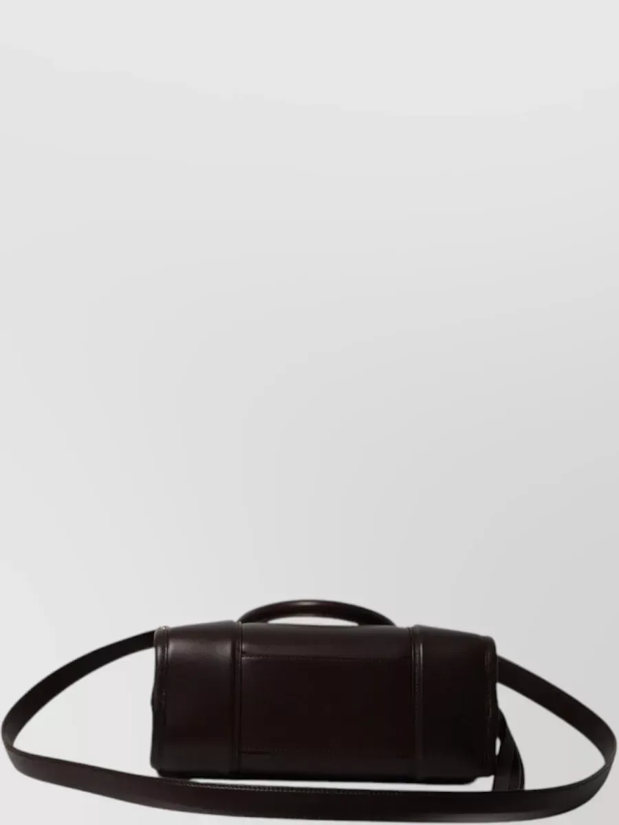 Loewe Small Calfskin Tote in Dark Brown, photo 4