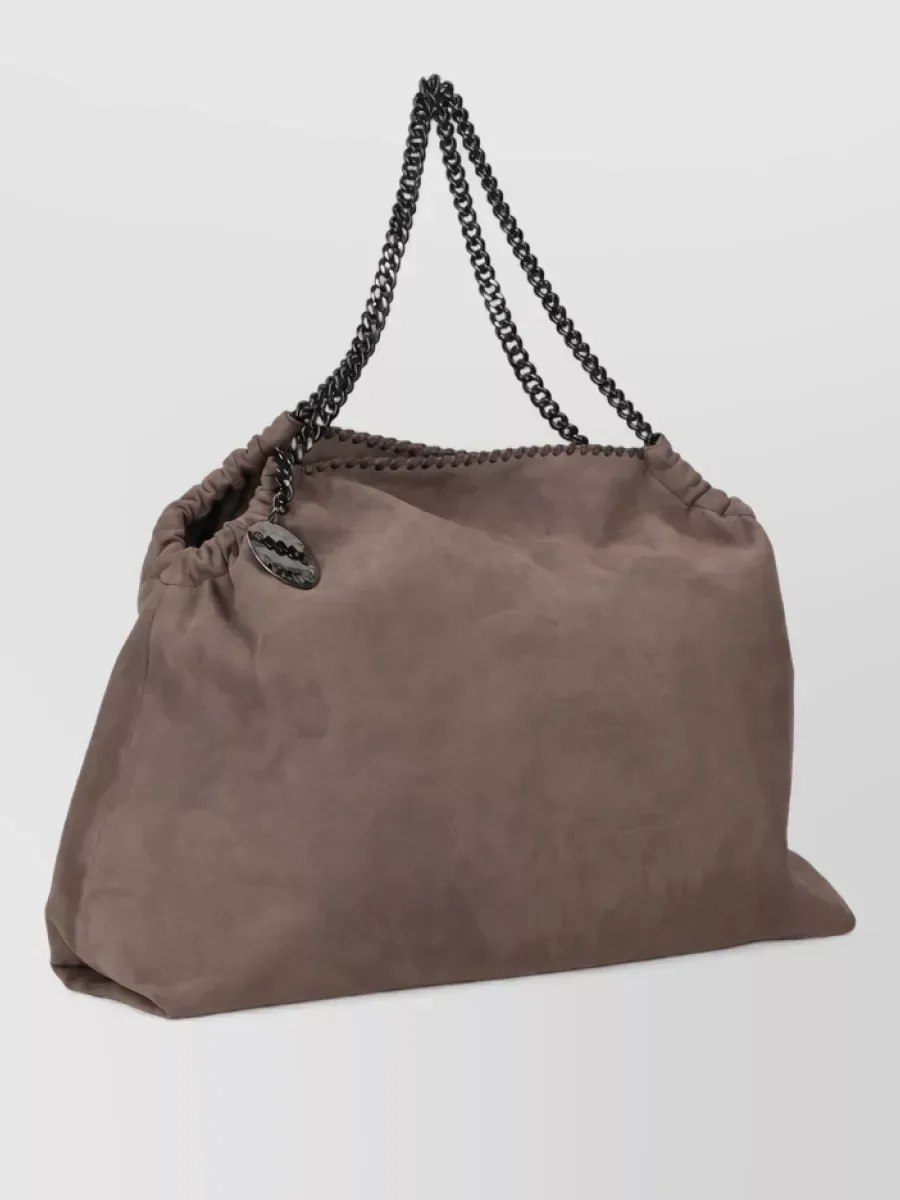 Borsa tote Stella McCartney Falabella Taupe, foto 3