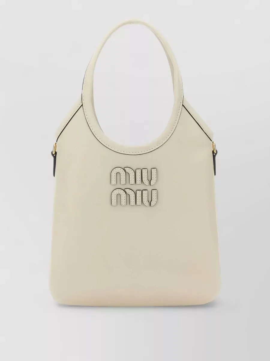 Miu Miu Ivy Mini em Bege, foto 1