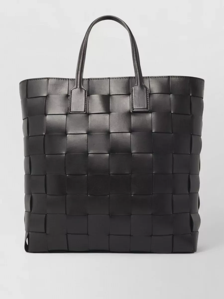 Dragon Diffusion Woven Leather Tote in Schwarz, Foto 3