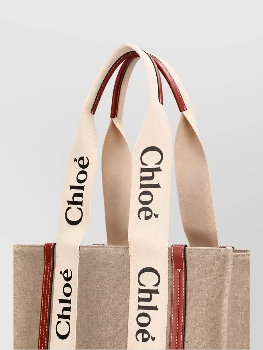 Cabas Chloé Woody beige, photo 1