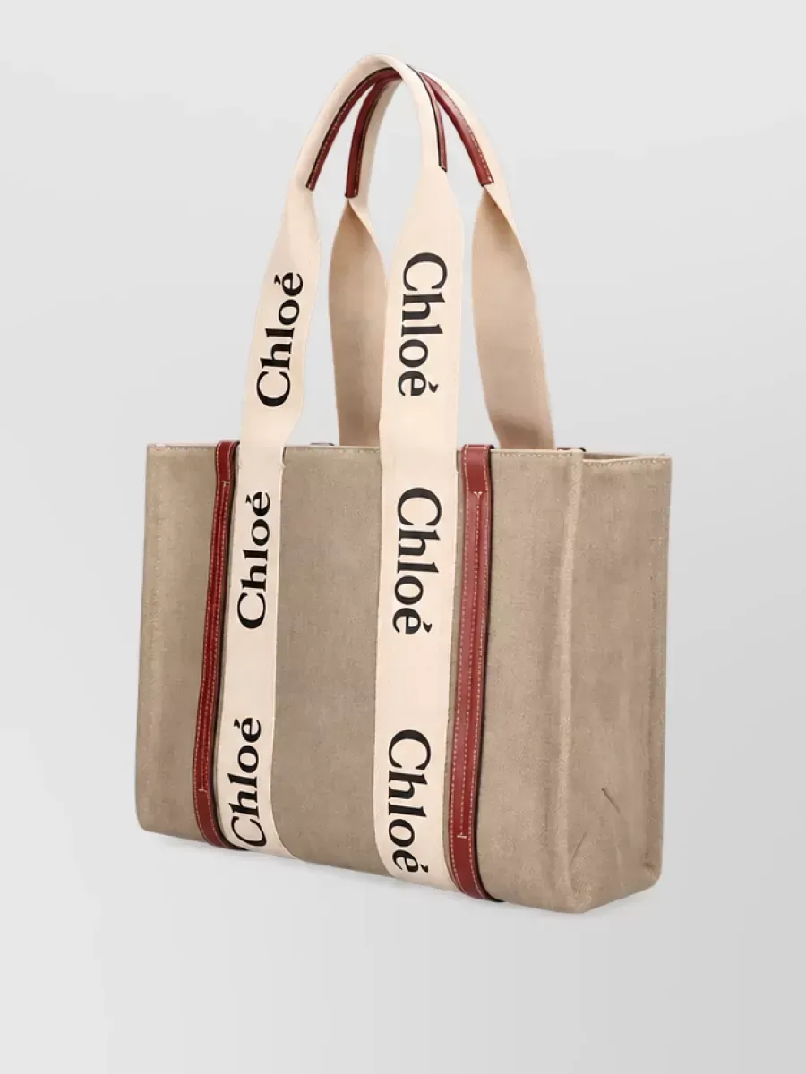 Cabas Chloé Woody beige, photo 3