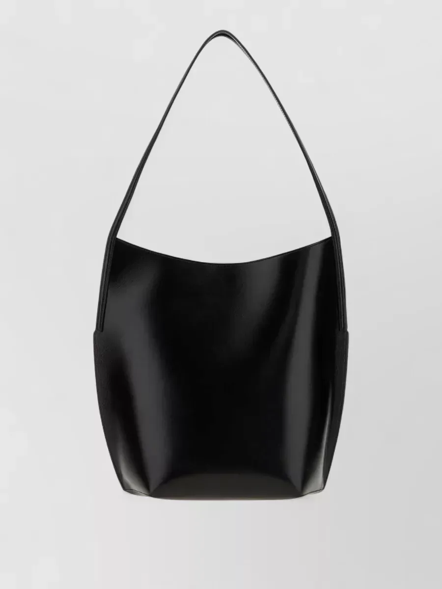 Jil Sander Leather Tote em Preto, foto 1