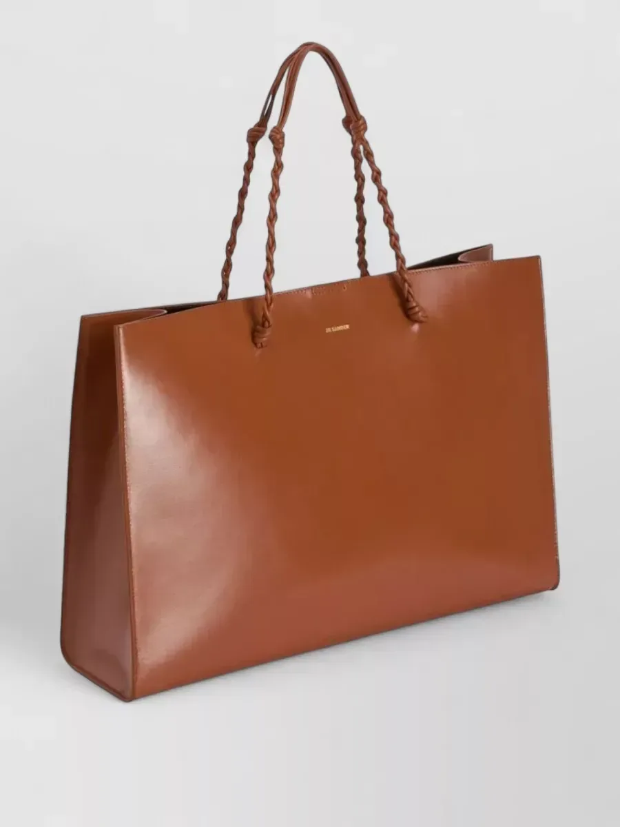 Bolso tote Jil Sander Tangle en Marrón, foto 2