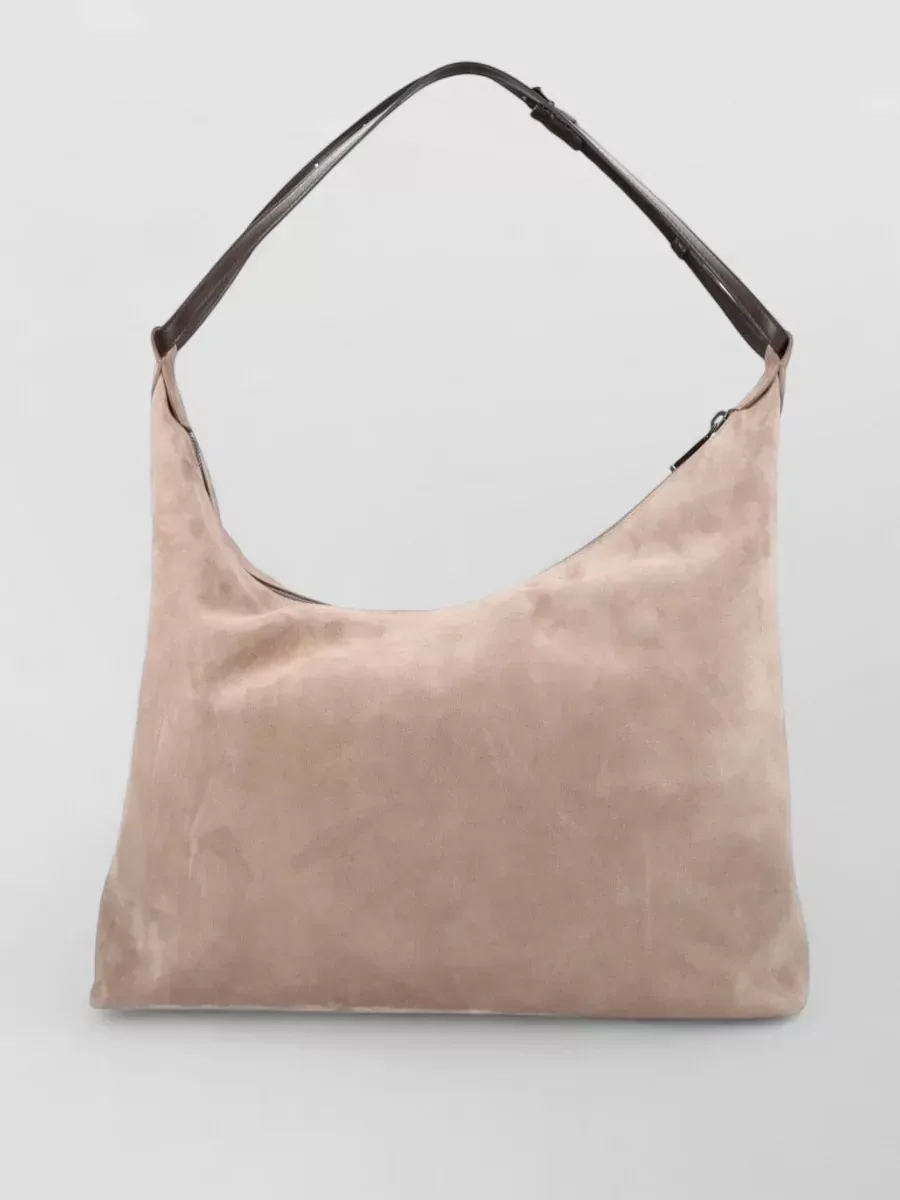 Brunello Cucinelli Leather Tote in Beige, Foto 2