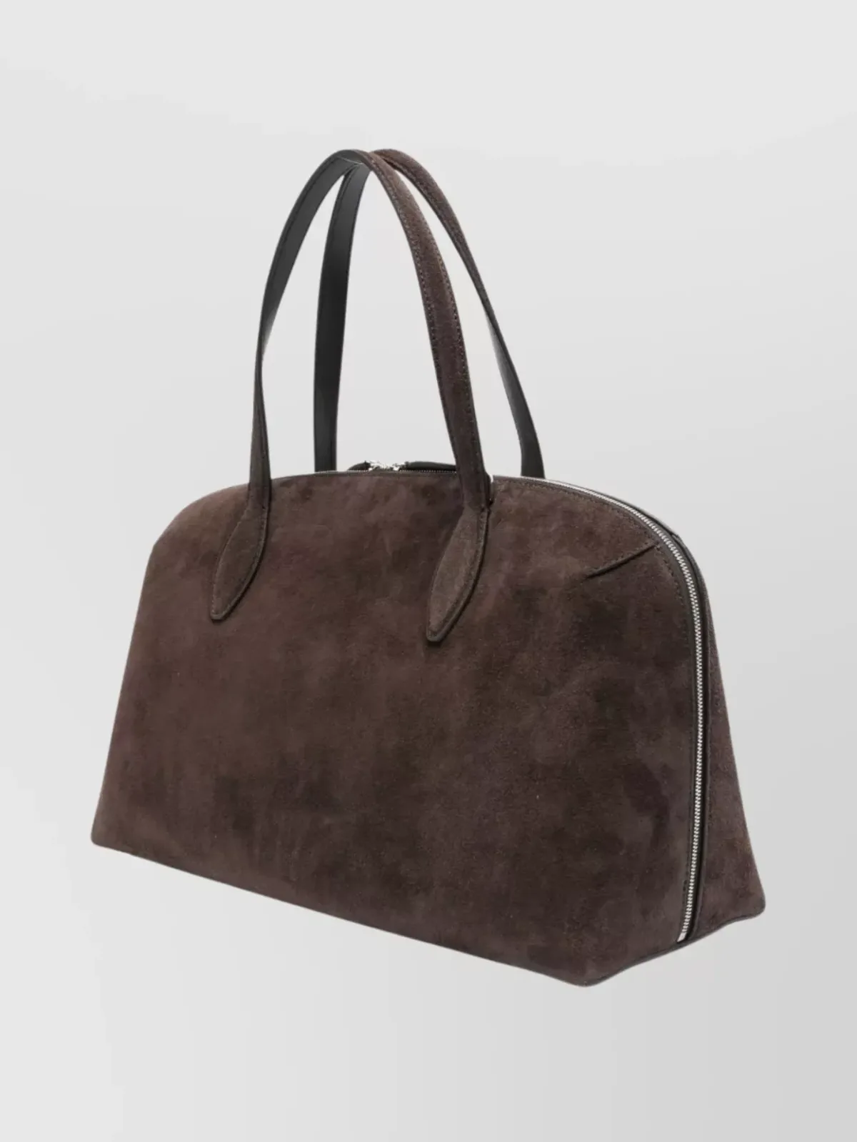 Totême Leather Tote in Brown, photo 2