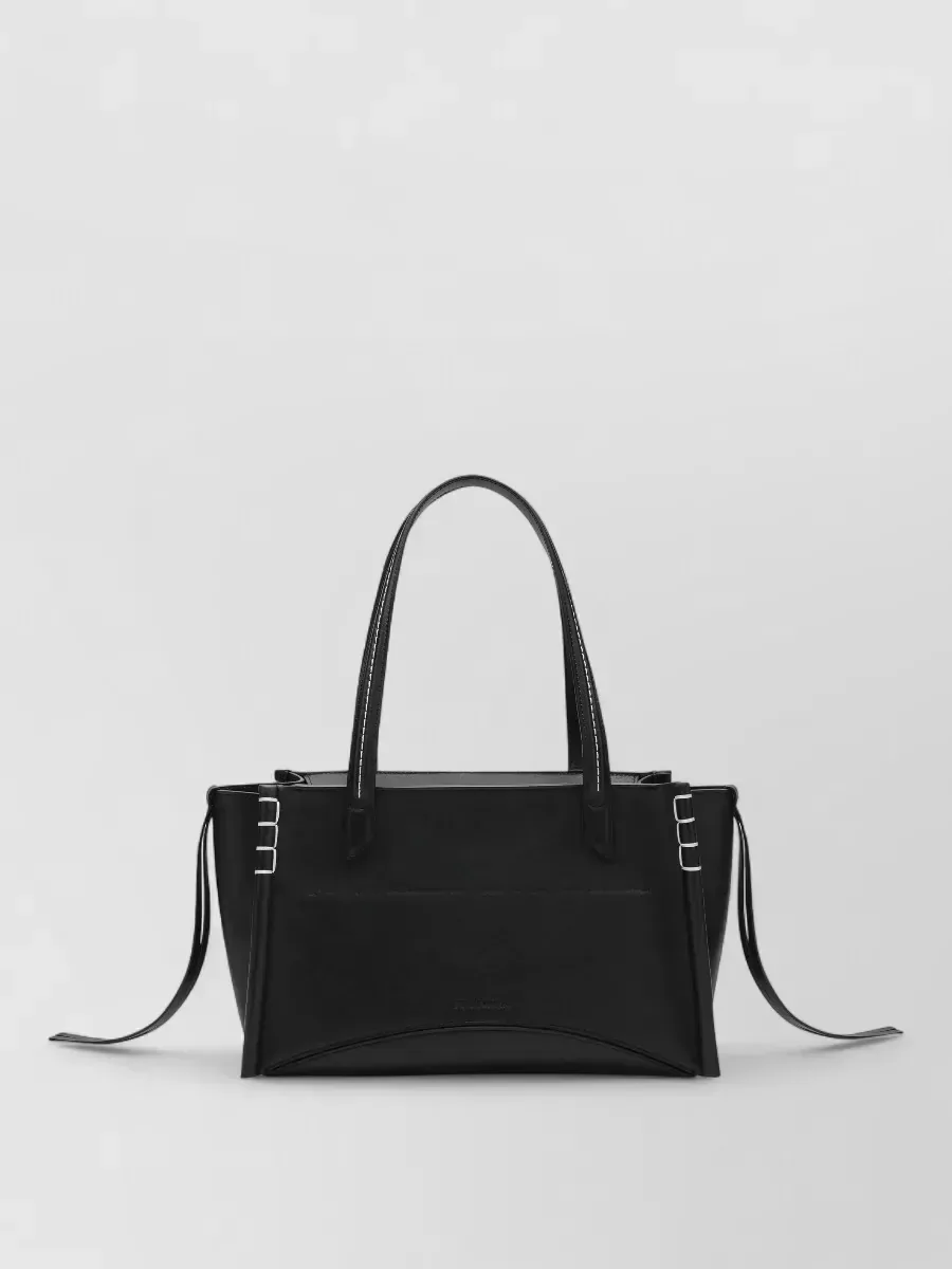 JW Anderson Loafer Bag in Schwarz, Foto 2