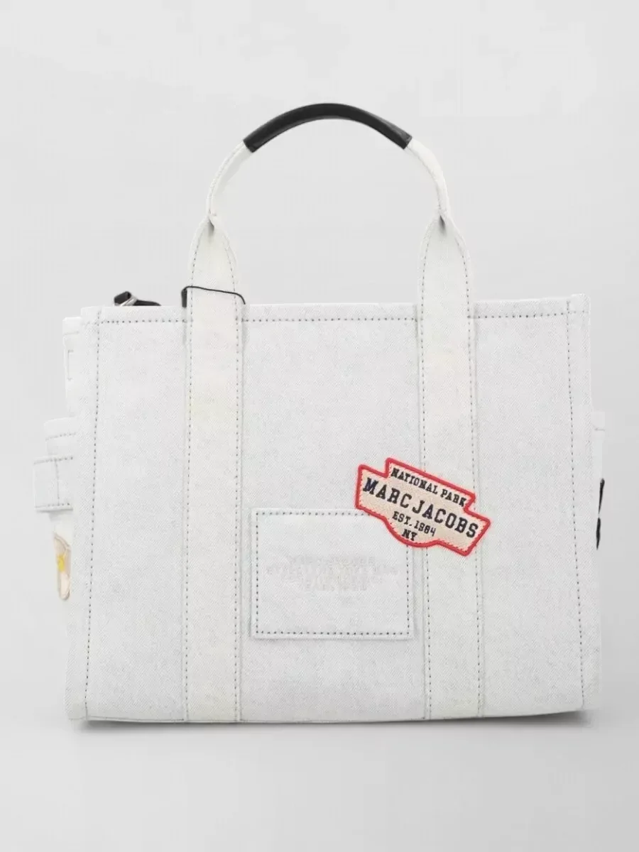 Marc Jacobs The Medium Tote Bag in Weiß, Foto 2