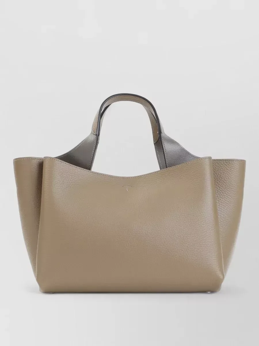 Tod's Mini Tote in Taupe, photo 3