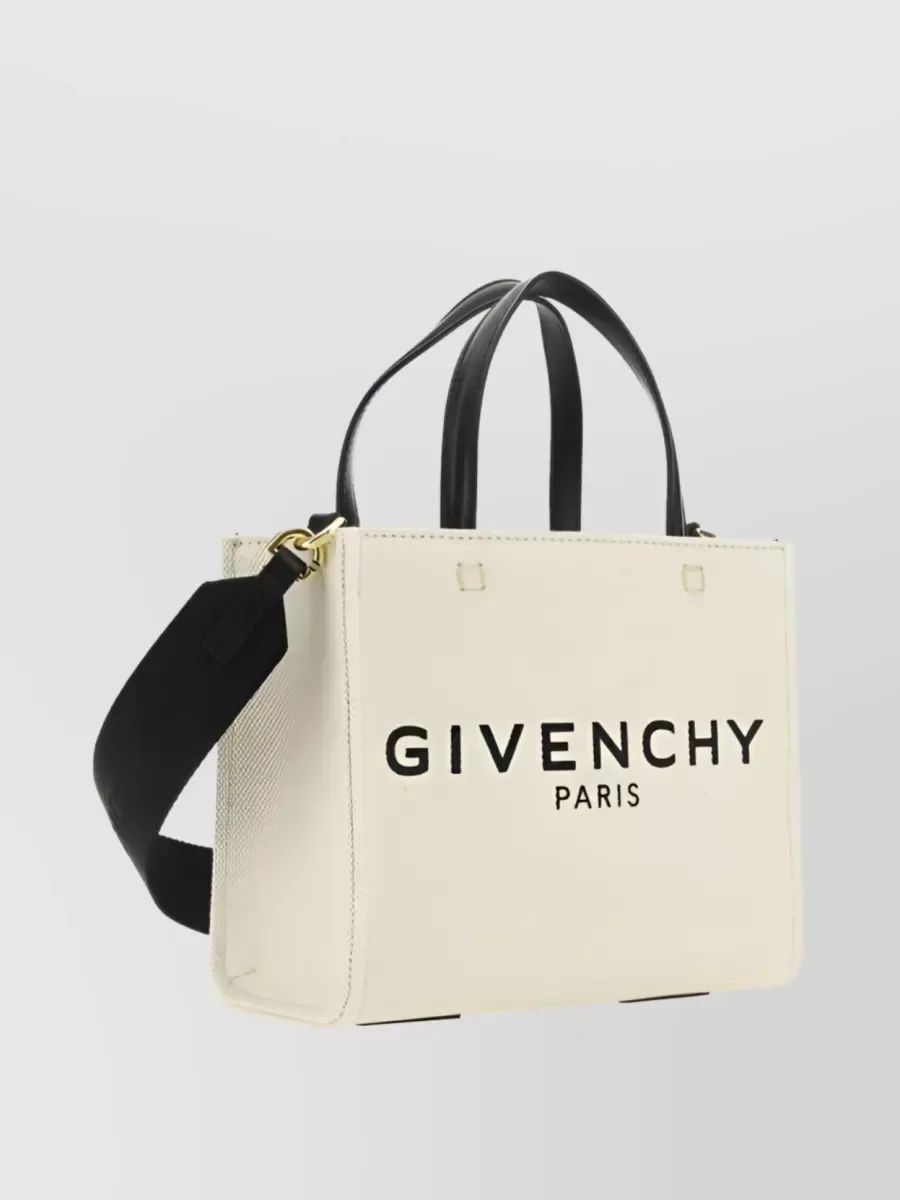 Givenchy Mini Canvas Tote in Beige, photo 3