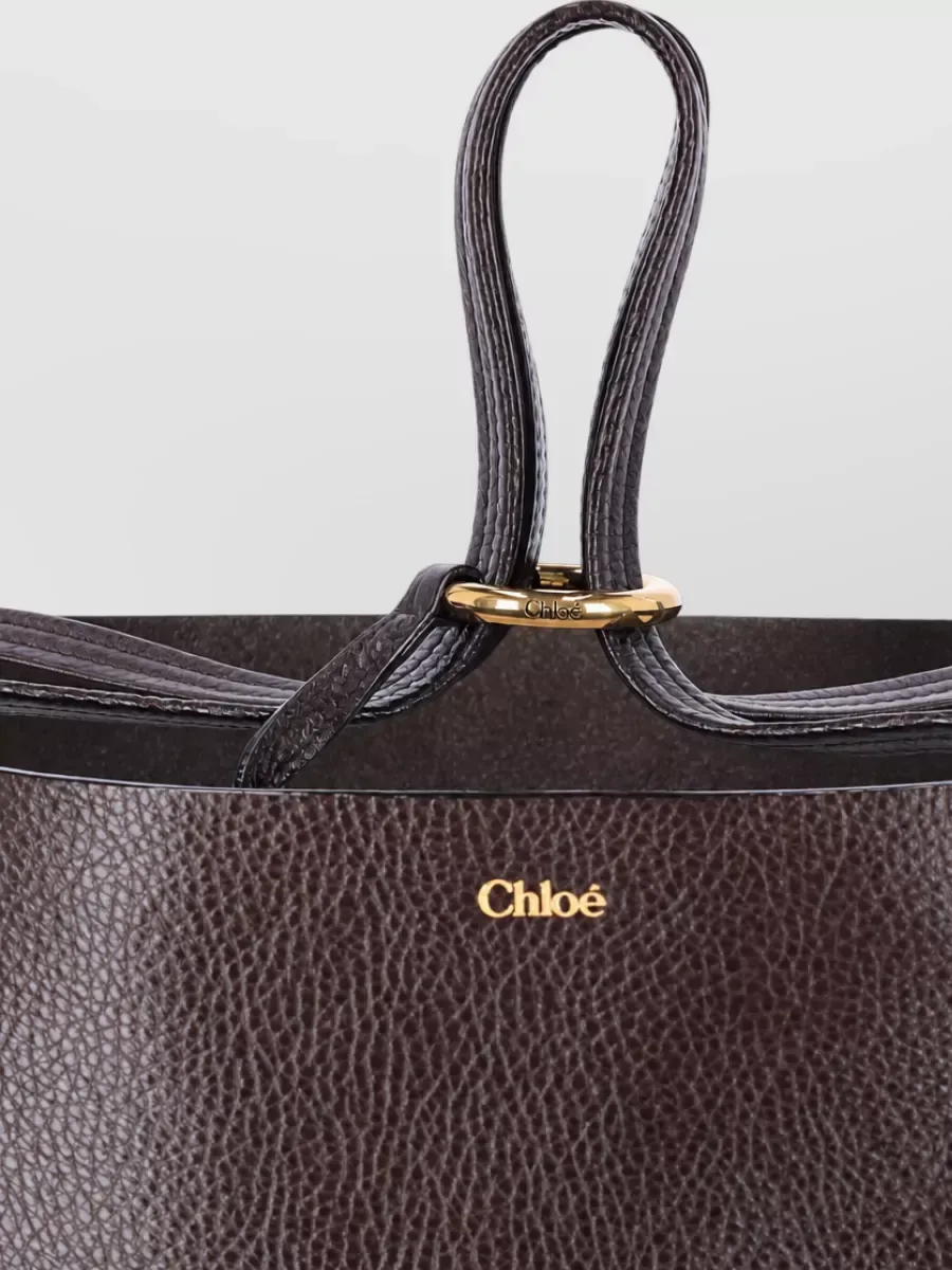 Chloé Shopper em castanho, foto 4