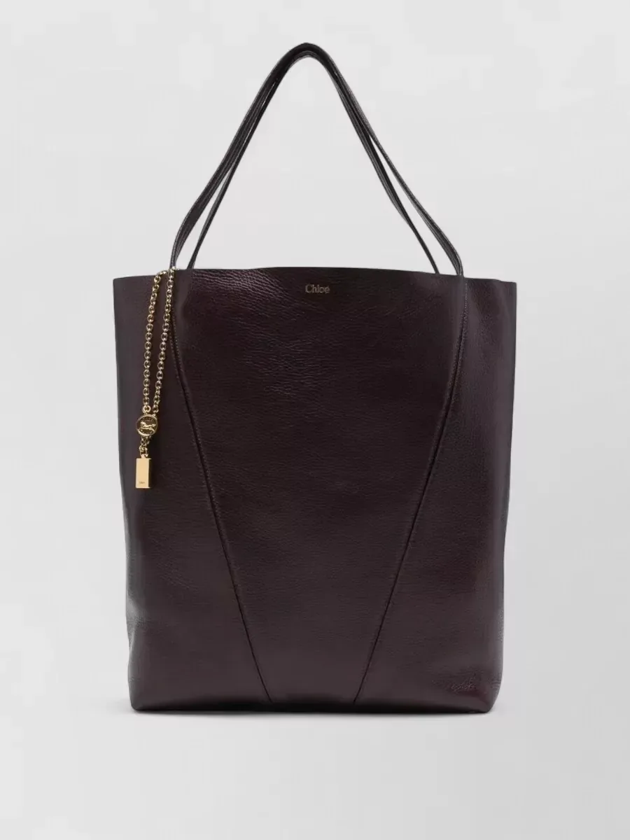 Chloé Shopper em roxo, foto 1