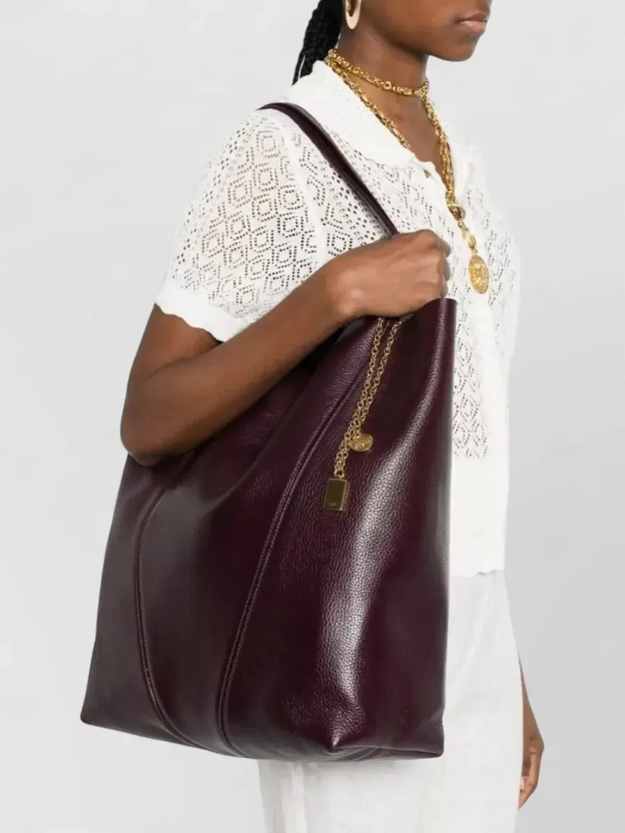 Chloé Shopper em roxo, foto 2