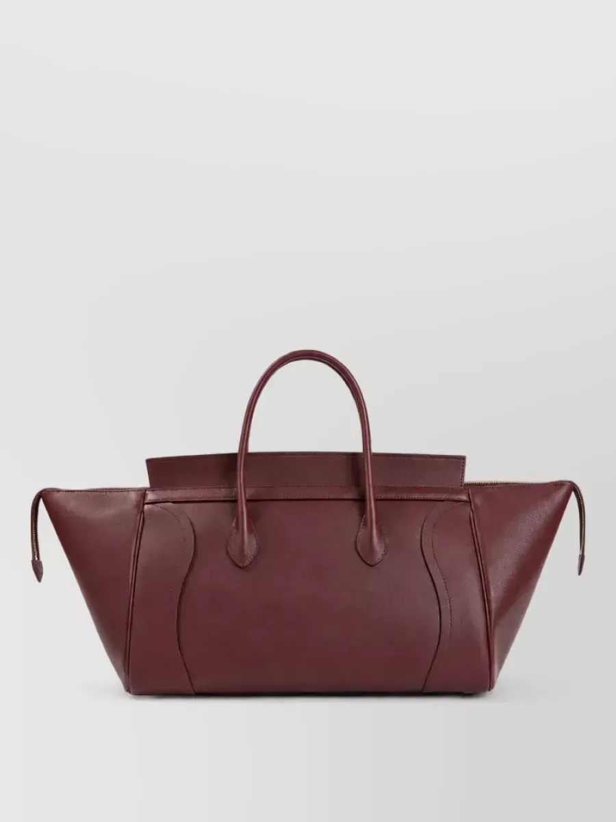 Celine Medium Luggage in Burgundy, photo 4