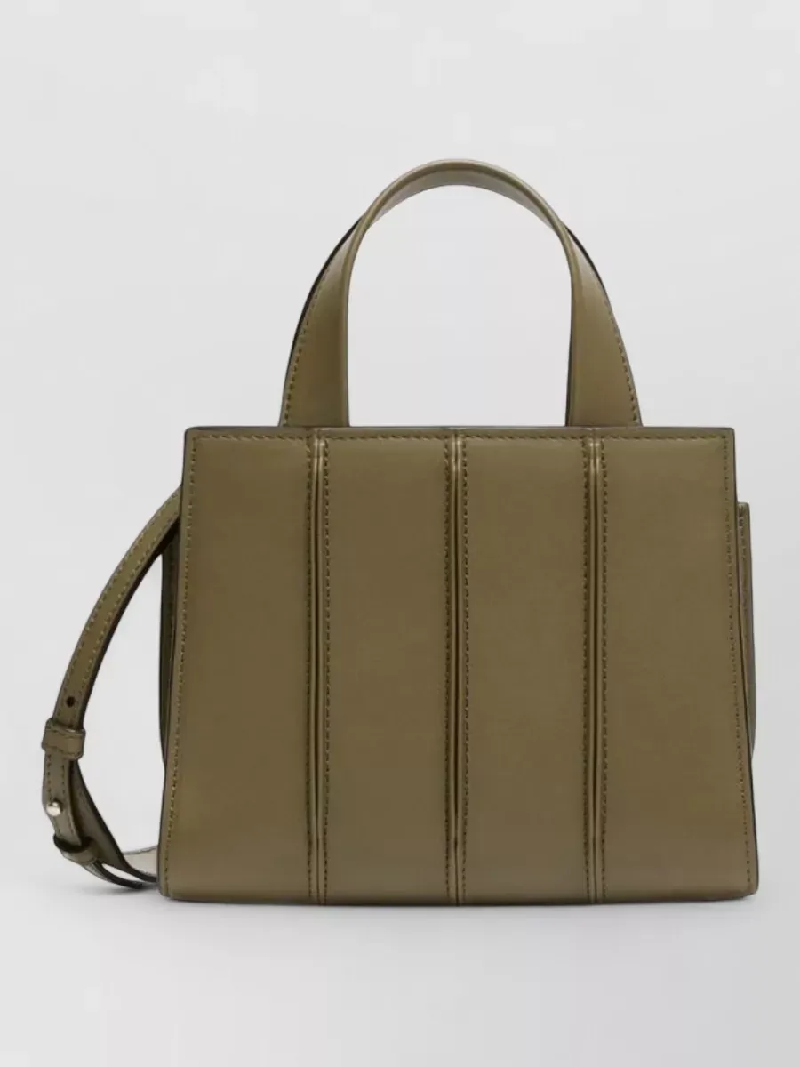 Max Mara Tote Bag in Olive, Foto 2