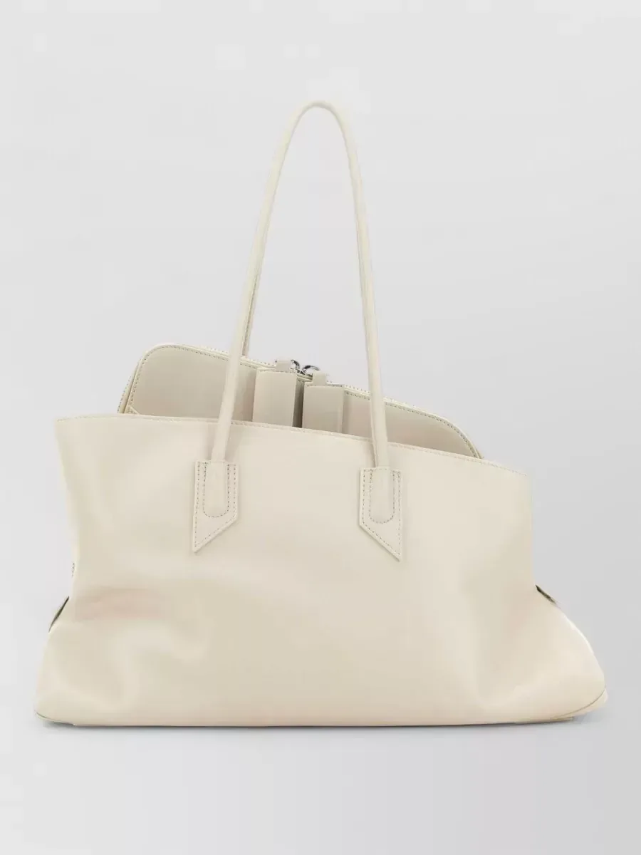 The Attico Medium Tote en blanco, foto 1