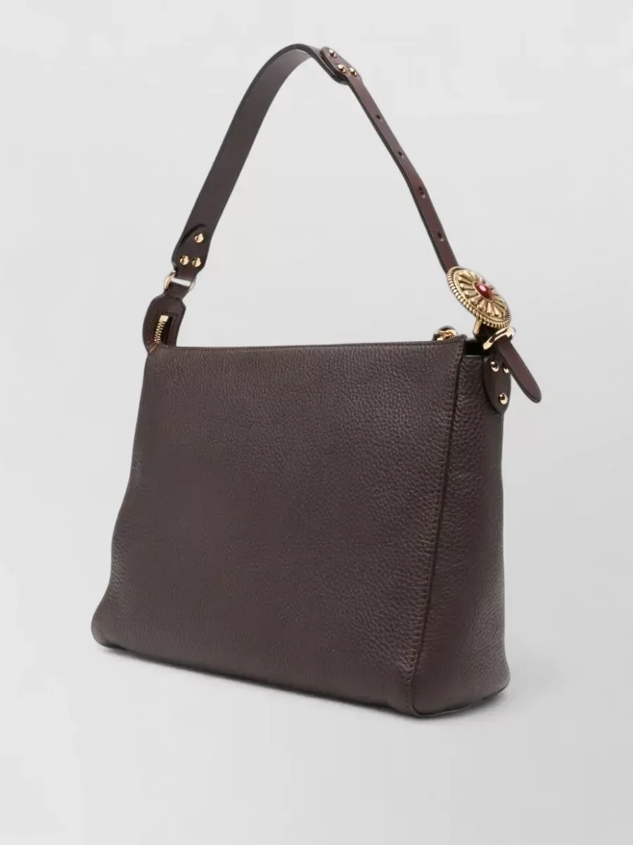 Etro Medium Tote Bag aus Leder in Braun, Foto 3
