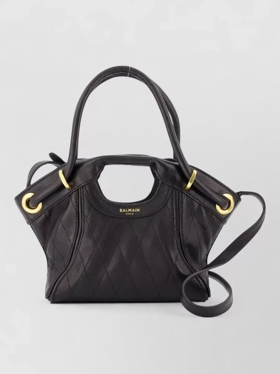 Balmain Small Shopper in Black, photo 1