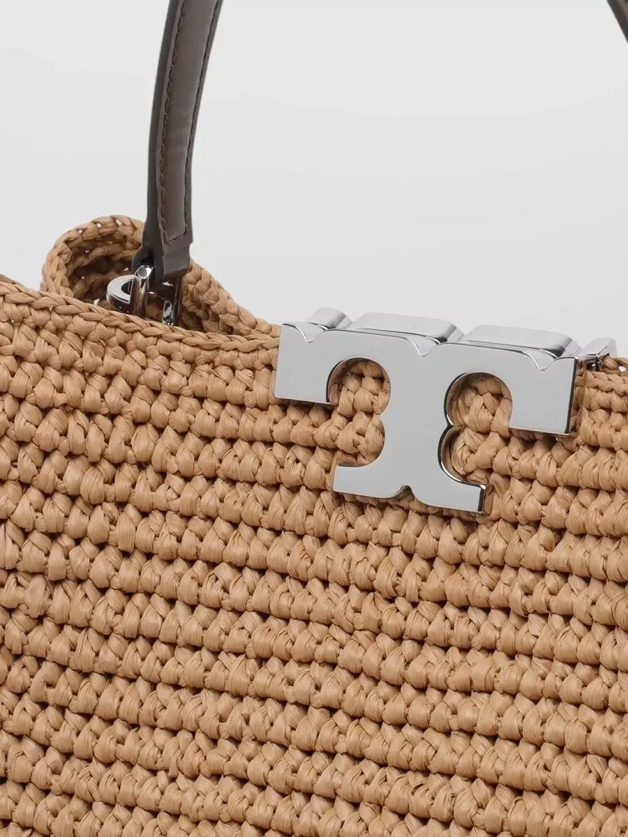 Cabas Tory Burch Eleanor marron, photo 4