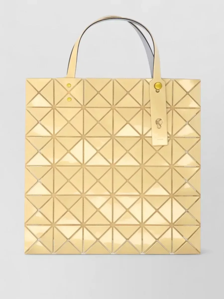 Cabas Bao Bao Issey Miyake géométrique jaune, photo 2