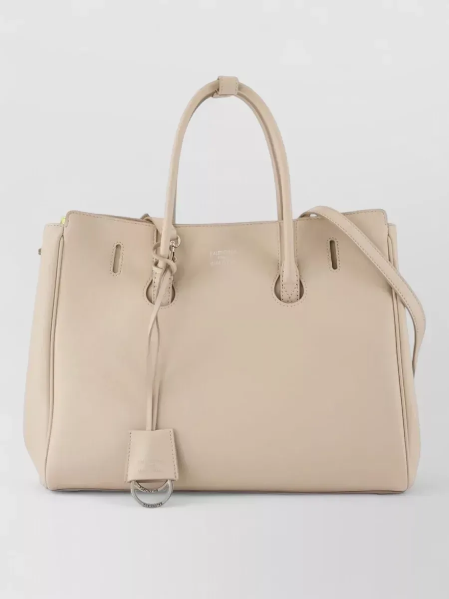 Balenciaga Hampton Small in Beige, foto 1