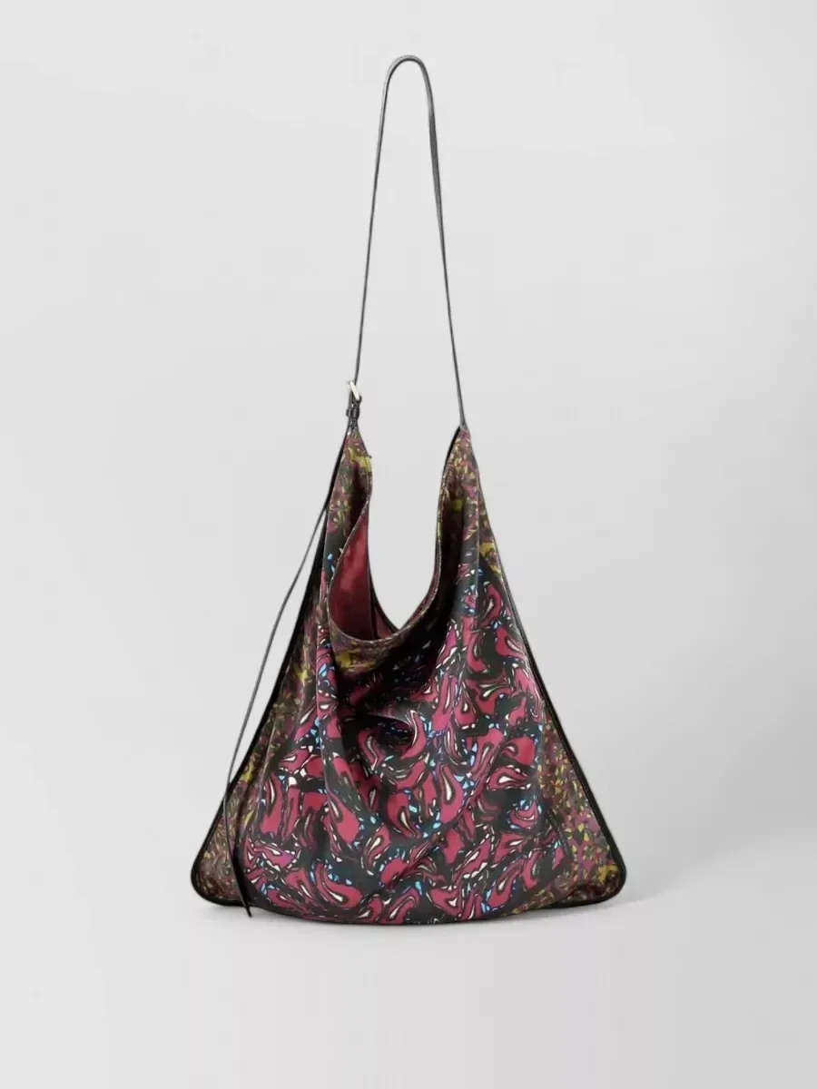 Dries Van Noten Scarf Tote in Red, photo 1