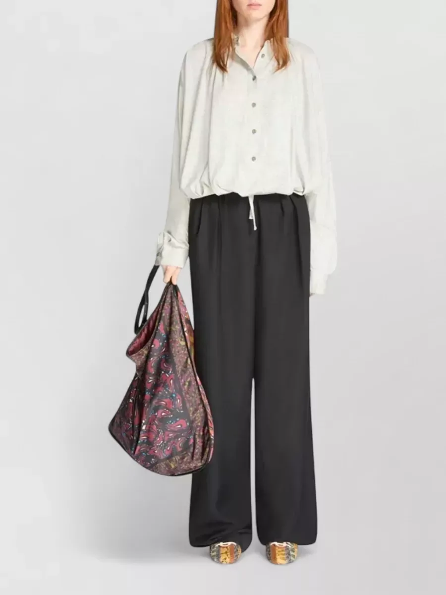 Dries Van Noten Scarf Tote in Red, photo 2