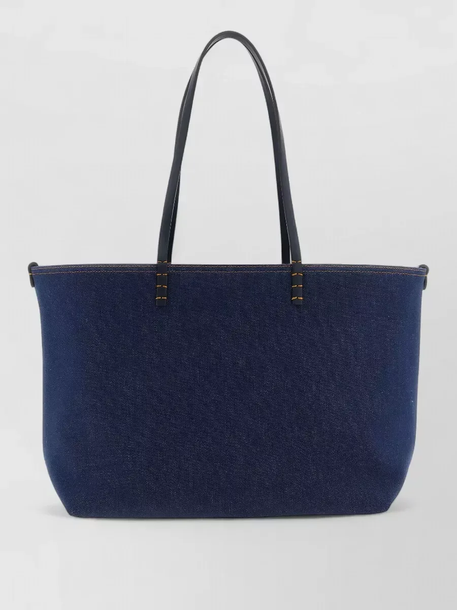 Fendi Reversible Denim Tote in Blue, photo 2