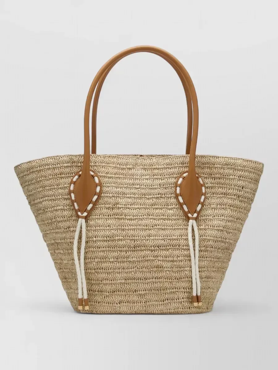 Christian Louboutin Cabata Strohtasche in Beige, Foto 2