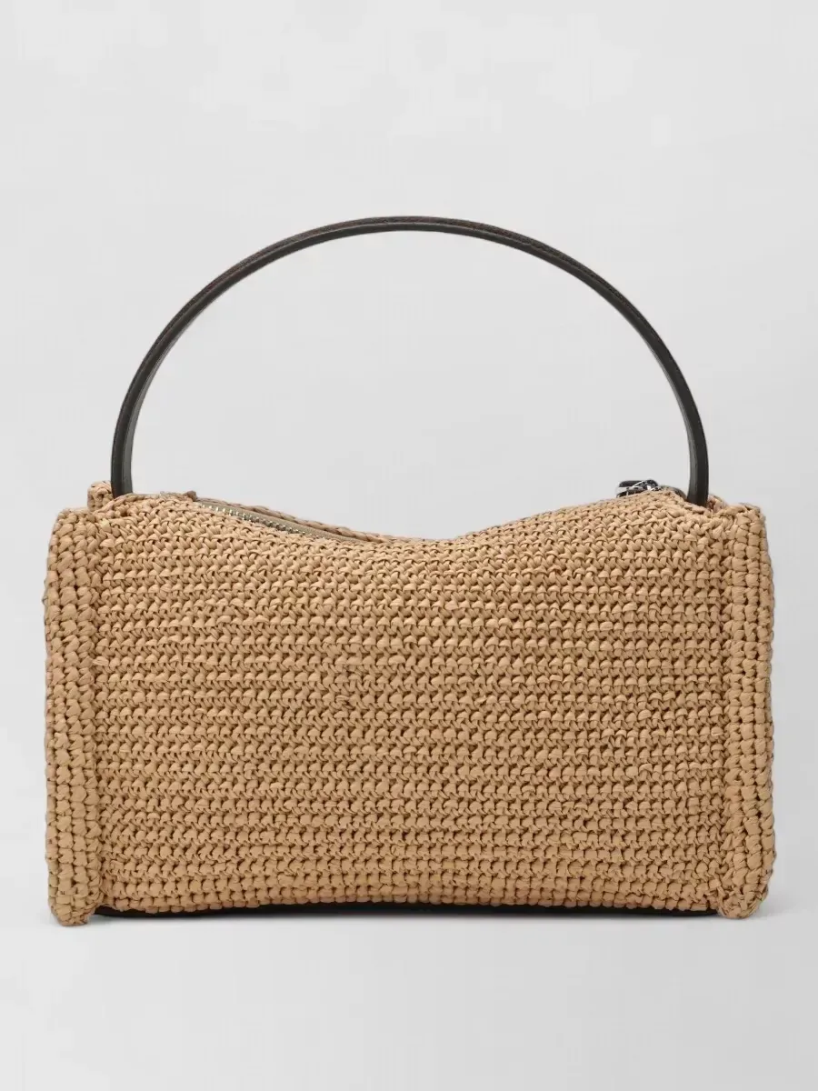 Mala JW Anderson Loafer Bag Small em bege, foto 2