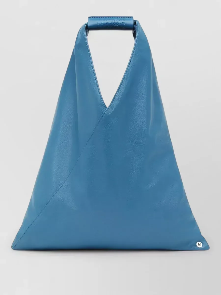 Sac cabas MM6 Maison Margiela Japanese Small bleu, photo 3
