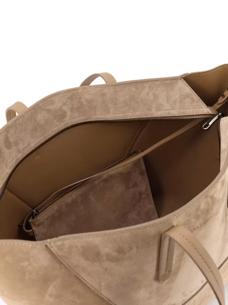 Brunello Cucinelli Monili Tote Bag in Beige, Foto 4