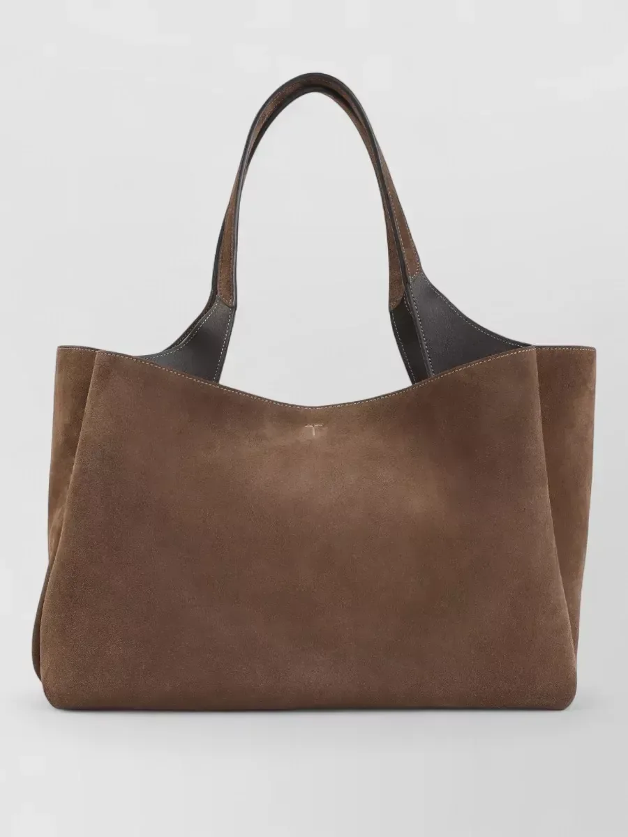 Tod's T Timeless Tote Bag Medium in Braun, Foto 4