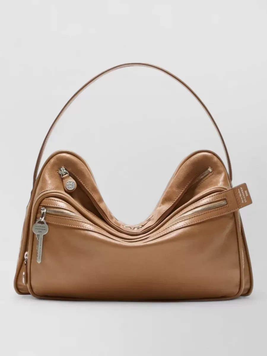 Acne Studios Camera Bag in Camel, photo 1