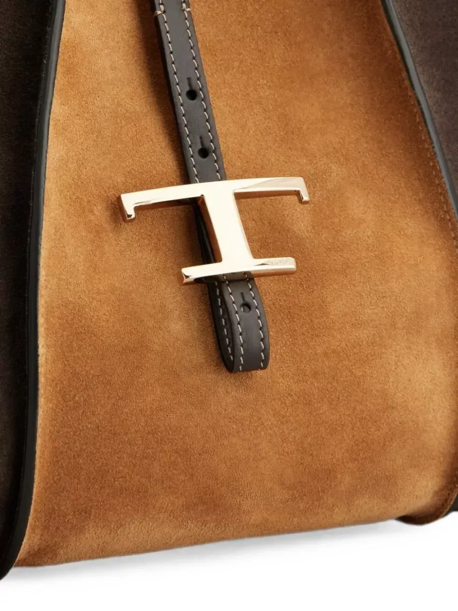 Cabas Tod's bicolore marron, photo 4