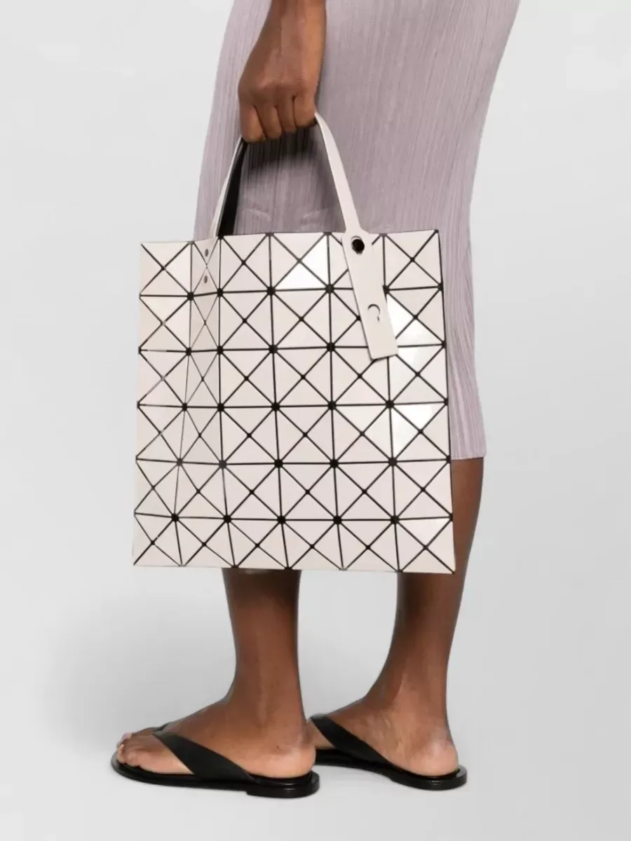 Bao Bao Issey Miyake Foldable Geometric Tote in Beige, photo 2