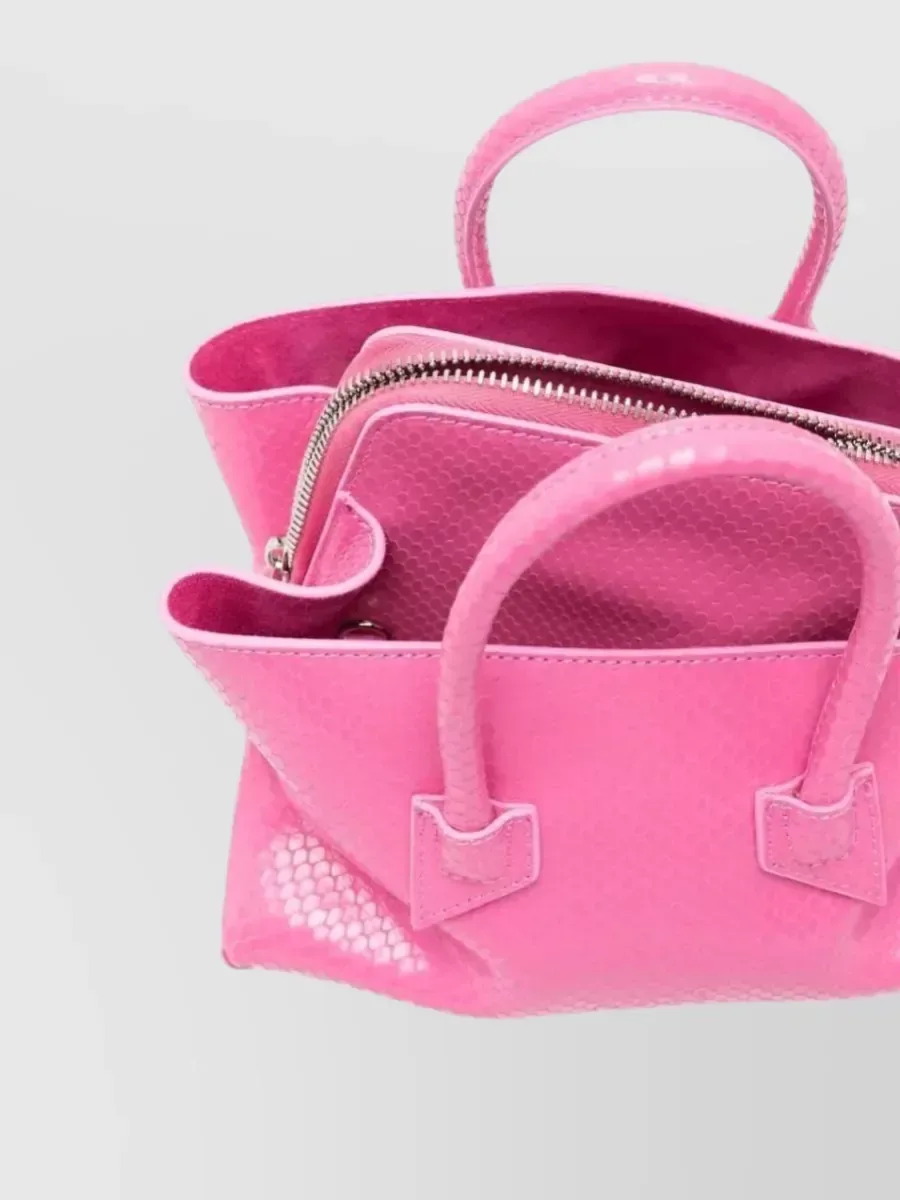 The Attico Mini Henkeltasche in Rosa, Foto 4