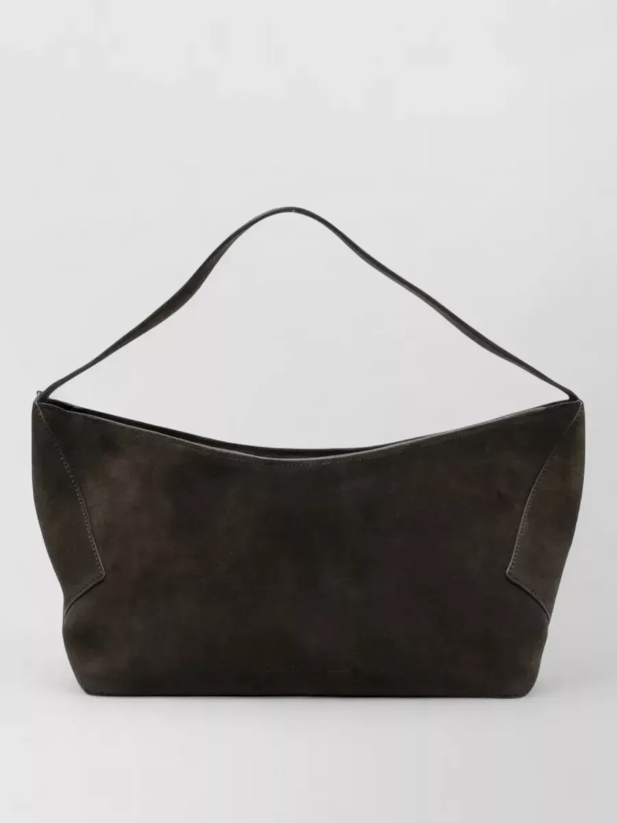 Mala de ombro Studio Nicholson Fold Detail Zip em Preto, foto 1