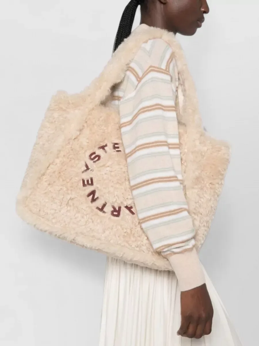 Stella McCartney Eco Alter Shearling in Beige, photo 2
