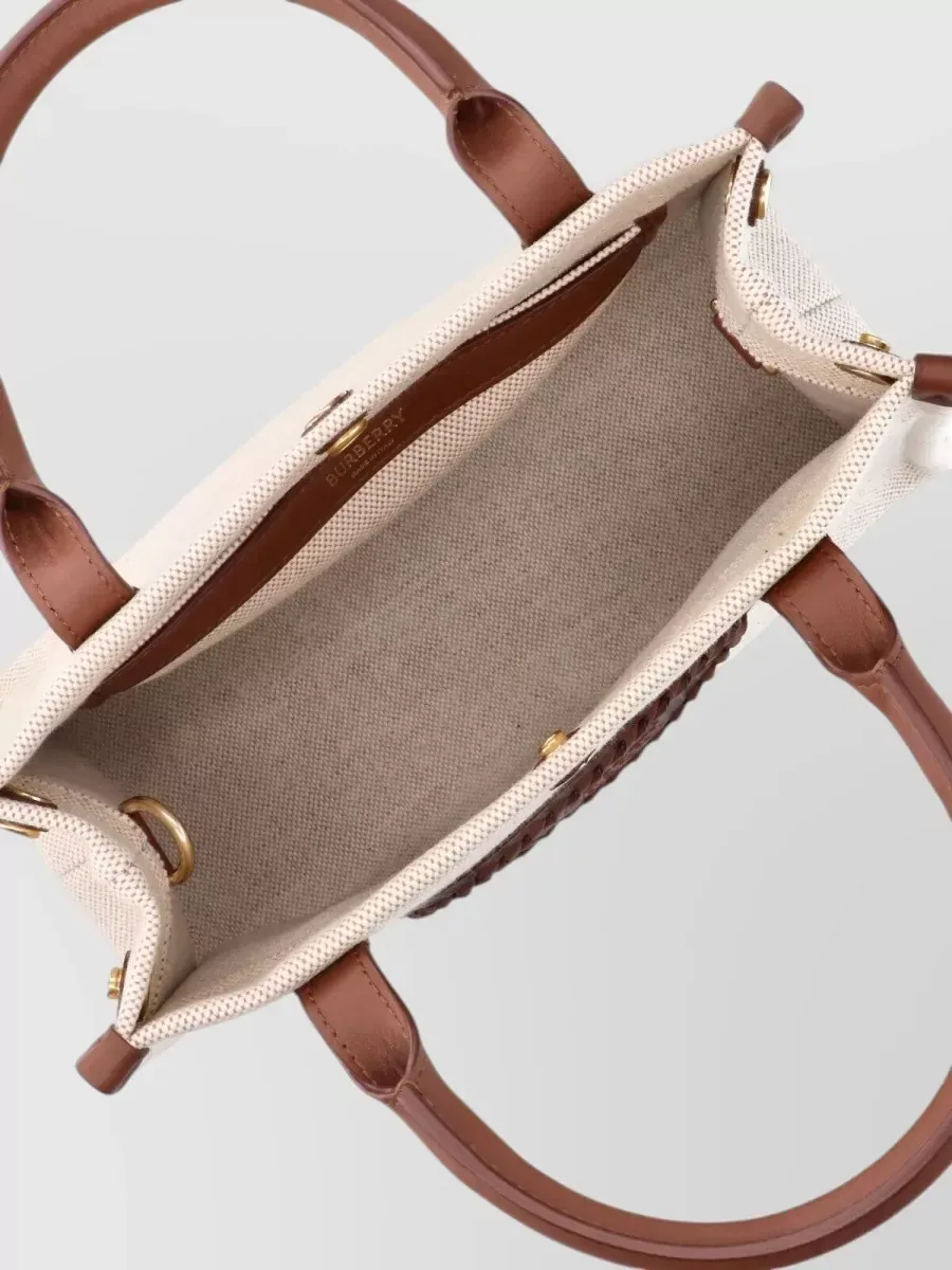 Burberry Shopper Tote in Beige, Foto 4