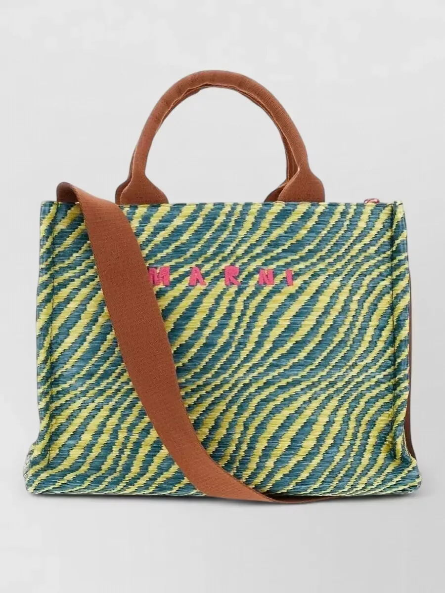 Marni Tote Bag in Grün, Foto 1