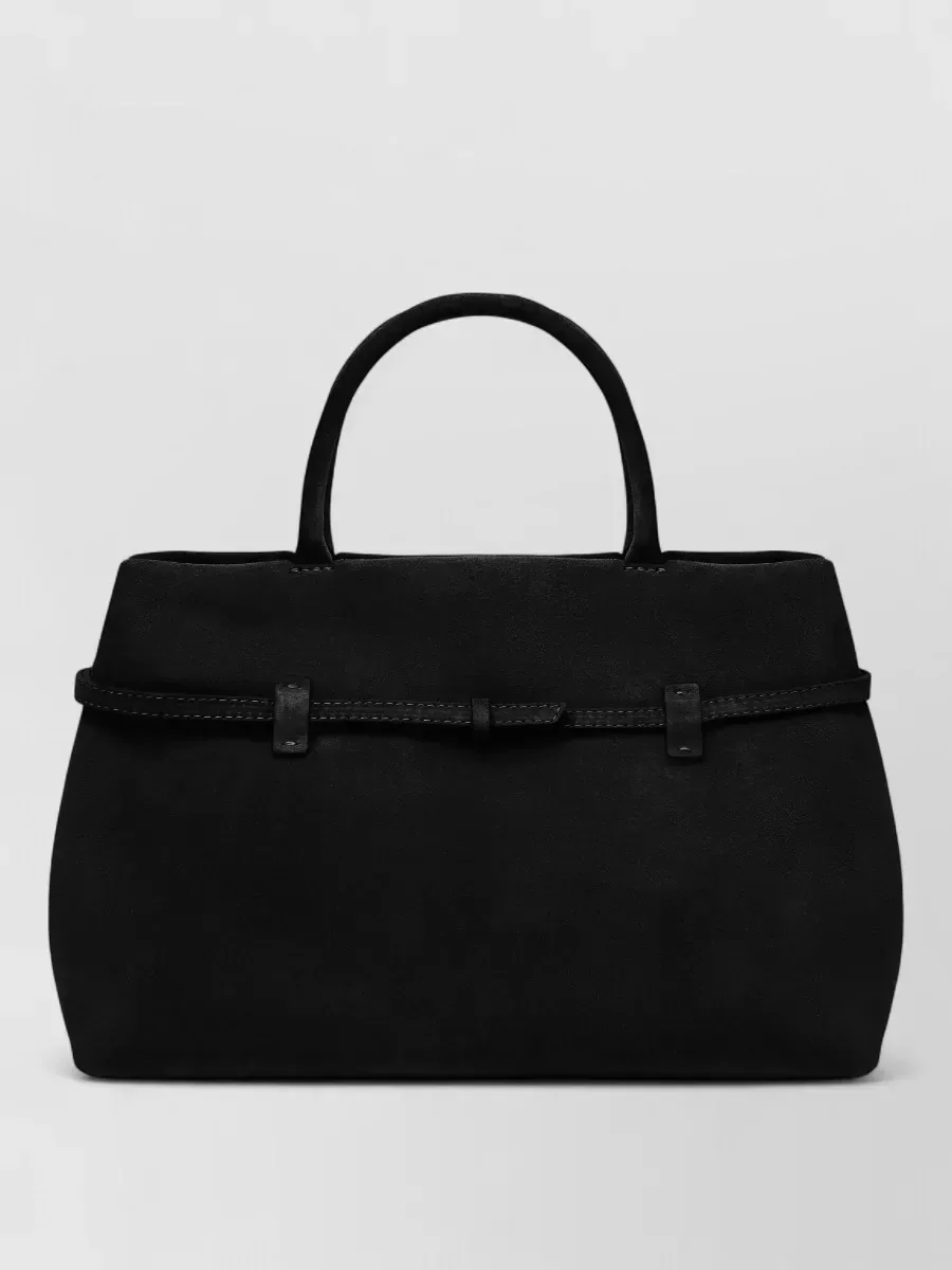 Manu Atelier Demeter黑色托特包,中号尺寸