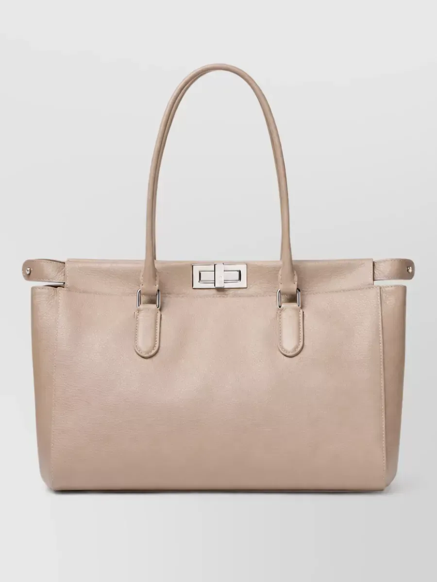 Fendi Peekaboo Small Tote in Calf Leather